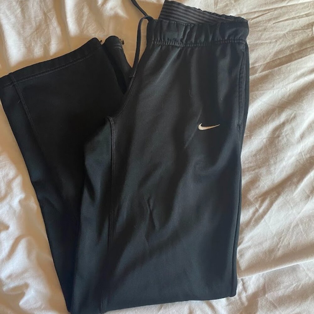 Men's Small Nike Therma-Fit Black Drawstring Jogger Training Fitness pant